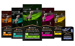 Veterinární diety pro psy a související produkty