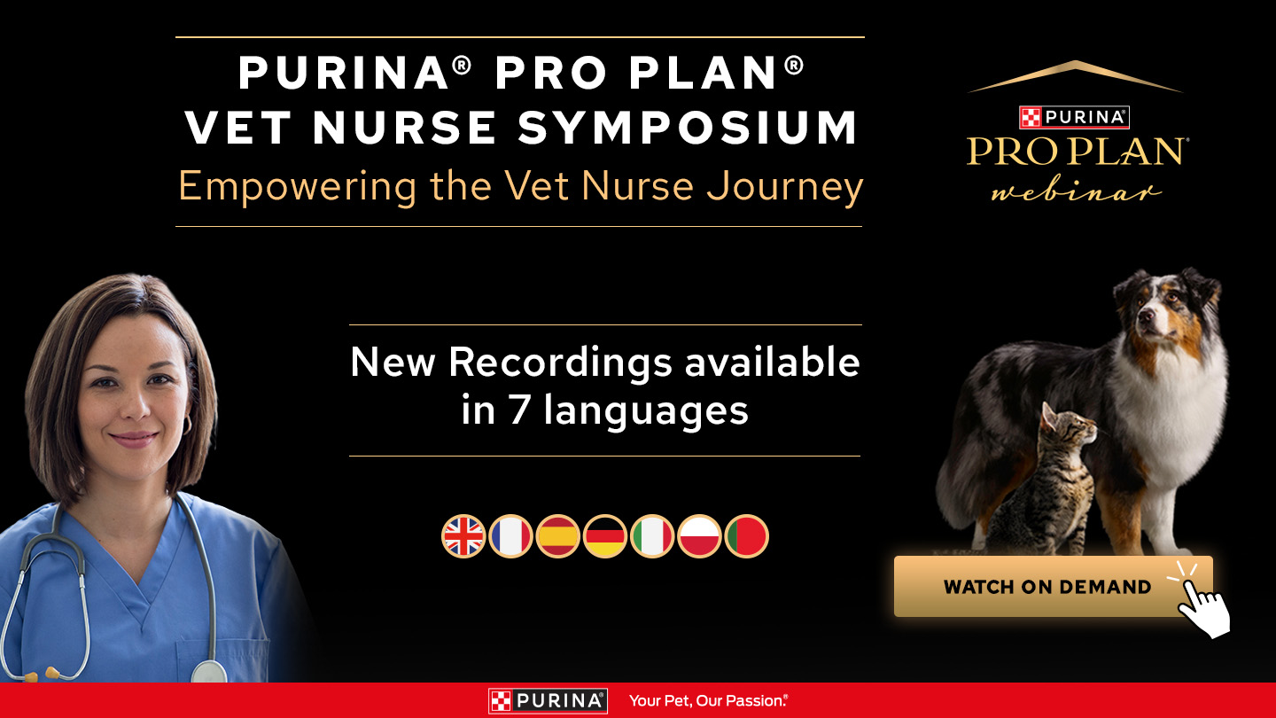 PURINA PRO PLAN Vet Nurse Symposium: Empowering the Veterinary Nurse Journey Webinar - Watch On Demand Now