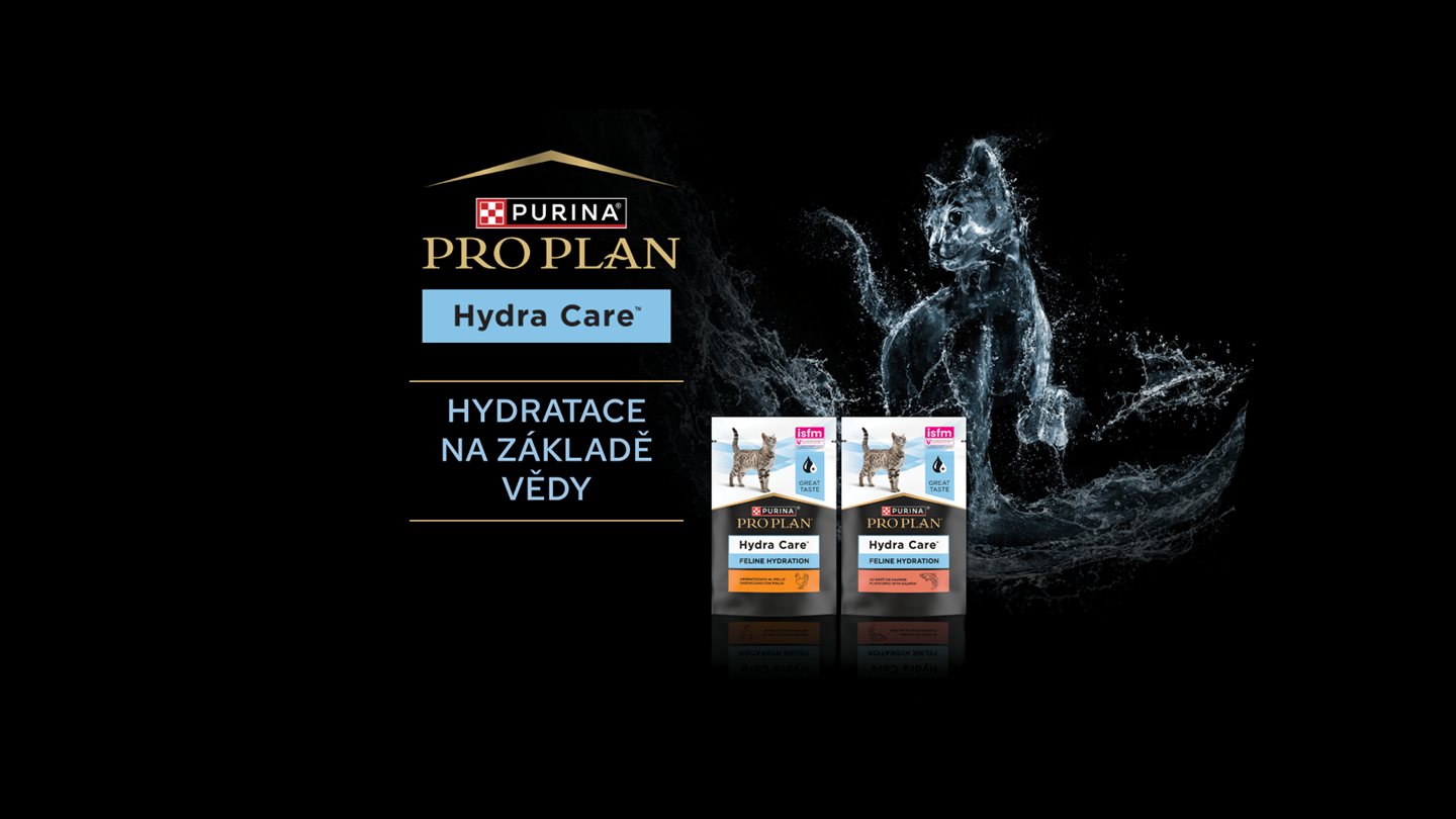 Purina Hydra Care v příchutích kuře a losos