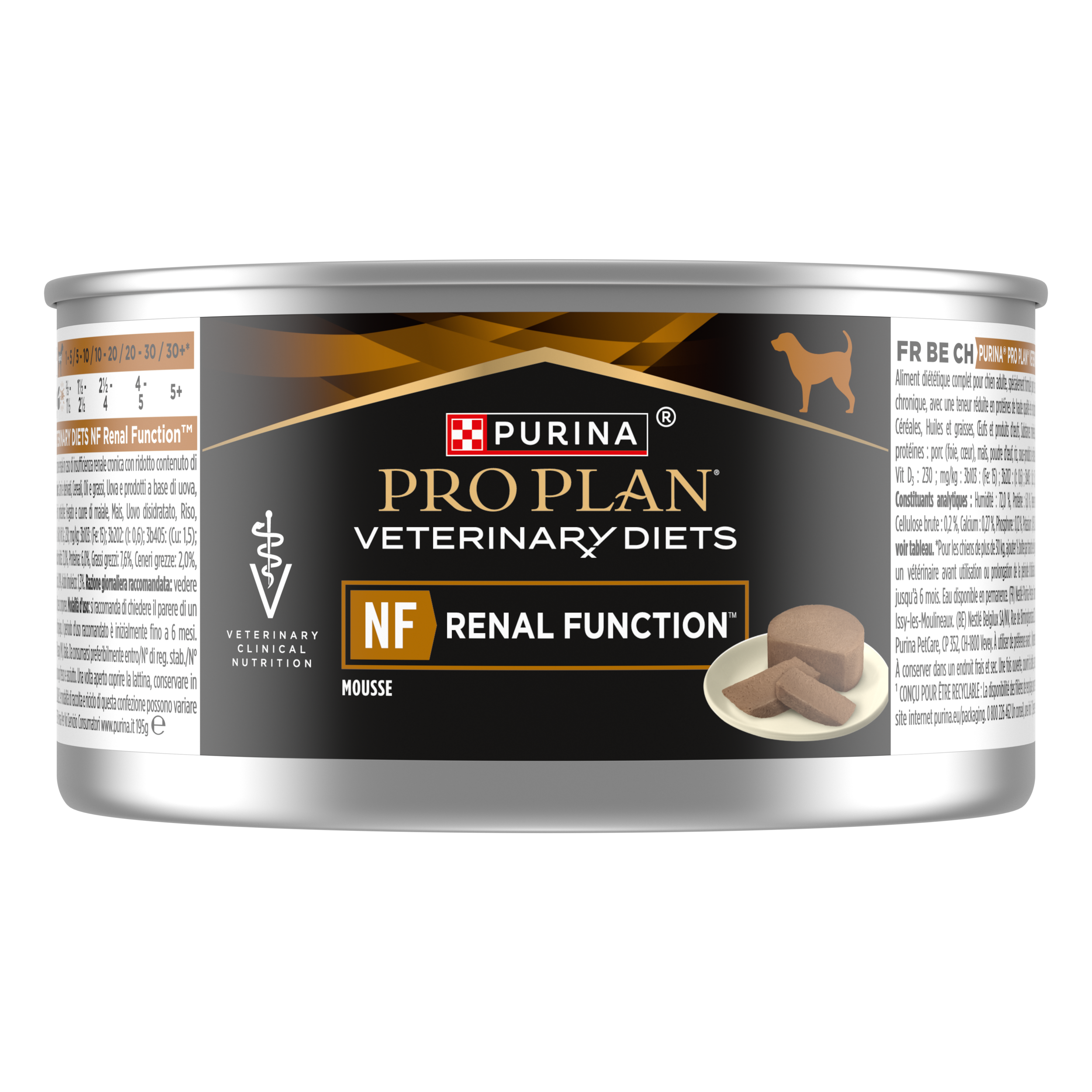 PURINA® PRO PLAN® VETERINARY DIETS Canine NF Renal Function - paštika