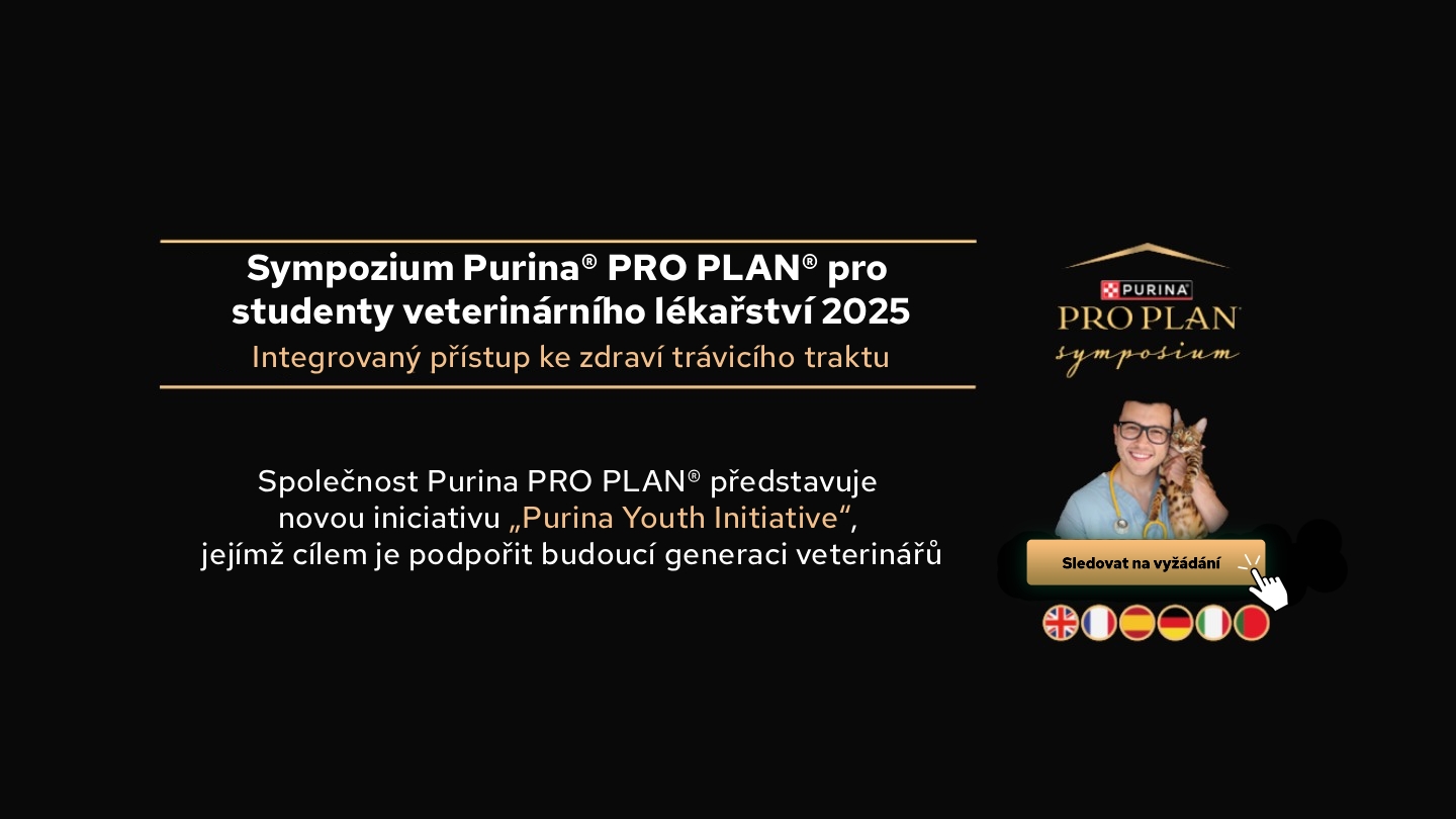 Sympozium Purina® PRO PLAN® pro studenty veterinárního lékařství 2025