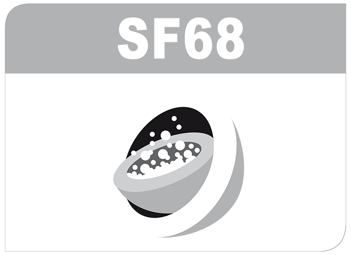 Obsahuje garantované množství živých bakterií - probiotika kmene SF68®  (1 x 108  KTJ*/g).