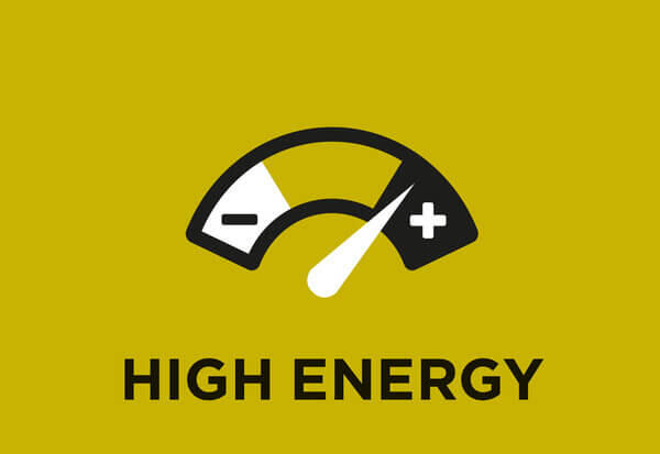 Vysoká koncentrace energie