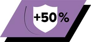 Obsahuje mlezivo pro posílení imunitní reakce koťat až o 50 %*