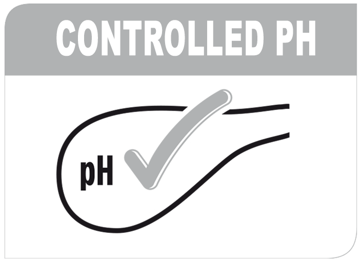 Controlled pH