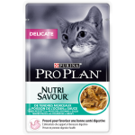 PURINA® PRO PLAN® FELINE DELICATE  Nutrisavour - mořské ryby - jemné kousky ve šťávě
