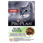 PURINA® PRO PLAN® FELINE ADULT  Nutrisavour - POUCHES WITH DUCK
