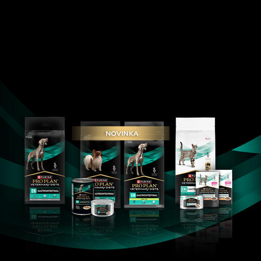 Nová řada Purina Pro Plan Veterinary Diets Gastrointestinal pro psy a kočky